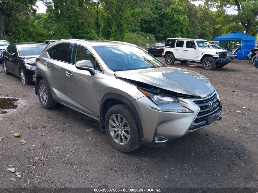 2017 Lexus Nx 200T VIN: JTJBARBZ2H2148122 Lot: 39507555