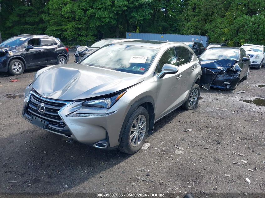 2017 Lexus Nx 200T VIN: JTJBARBZ2H2148122 Lot: 39507555