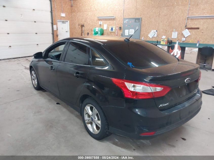 2013 Ford Focus Se VIN: 1FADP3F25DL122922 Lot: 39507558