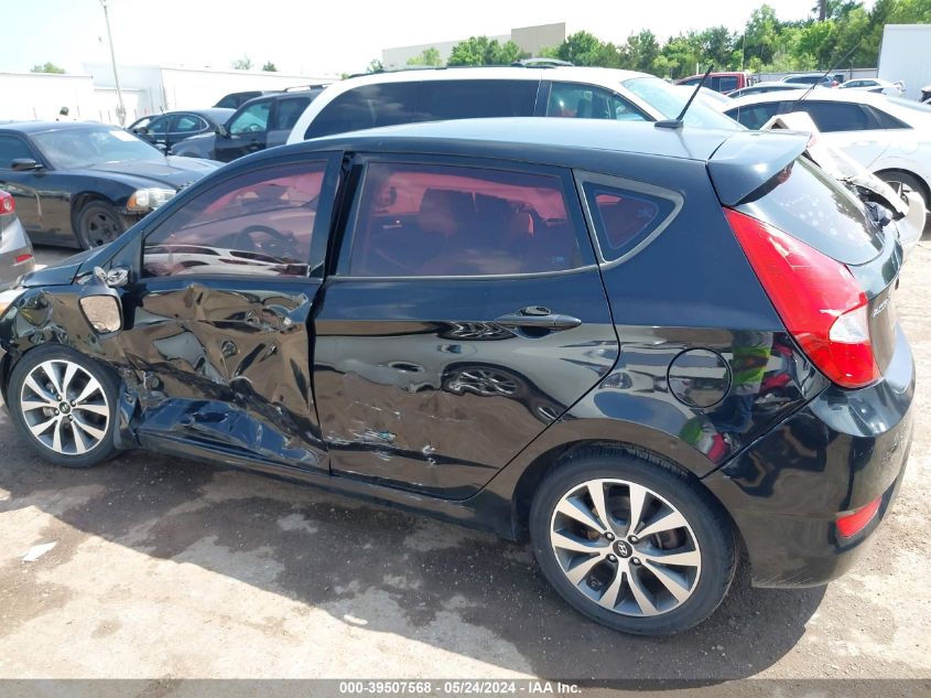 2015 Hyundai Accent Sport VIN: KMHCU5AE1FU226862 Lot: 39507568