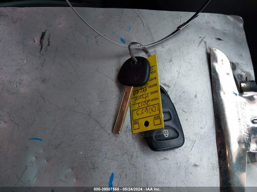 2015 Hyundai Accent Sport VIN: KMHCU5AE1FU226862 Lot: 39507568