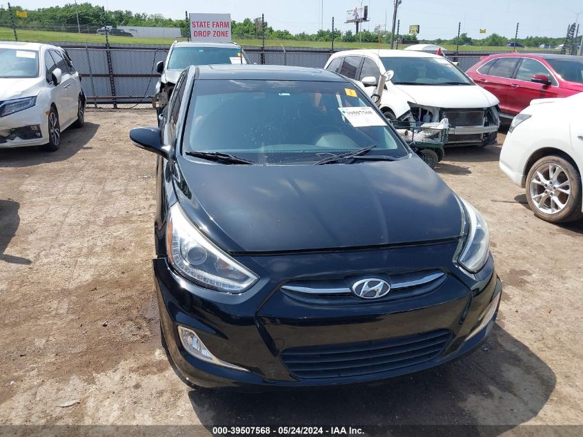 2015 Hyundai Accent Sport VIN: KMHCU5AE1FU226862 Lot: 39507568