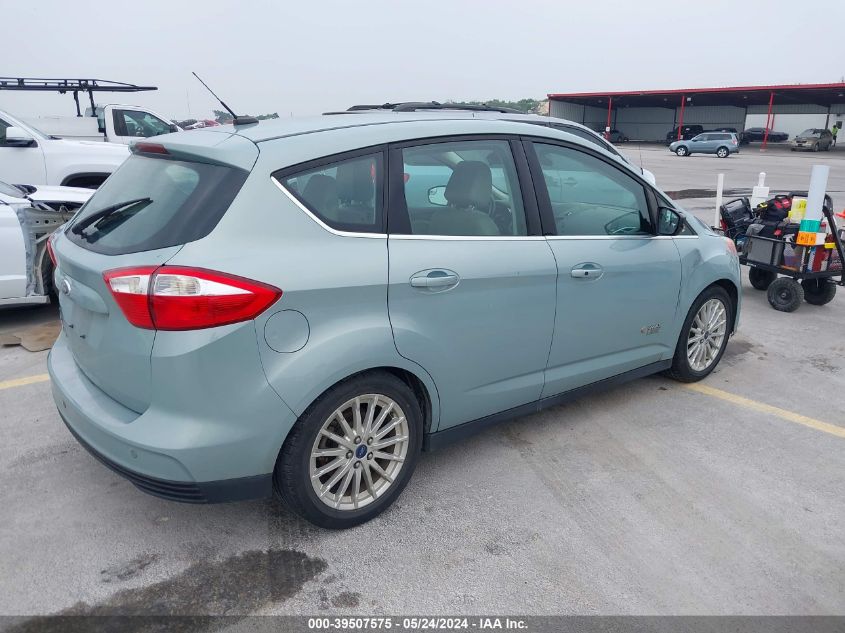 2013 Ford C-Max Energi Sel VIN: 1FADP5CU6DL552332 Lot: 39507575