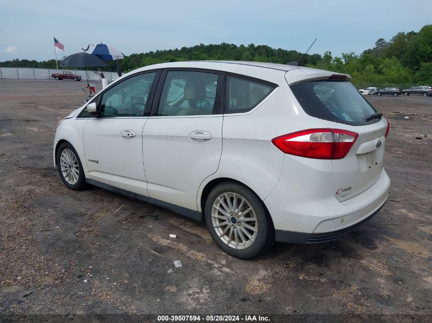 2013 Ford C-Max Hybrid Sel VIN: 1FADP5BUXDL534739 Lot: 39507594