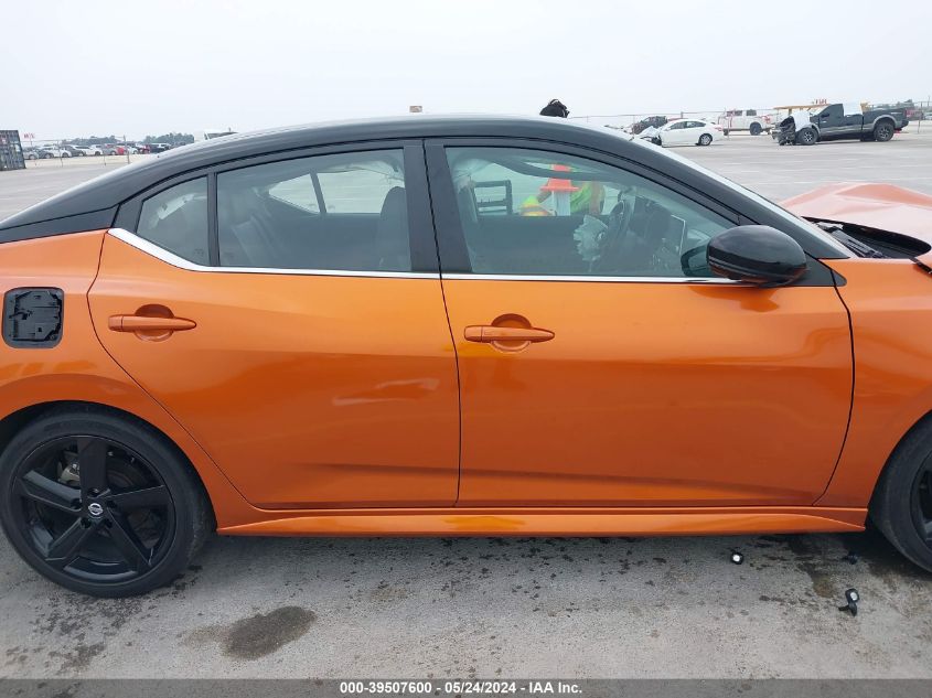 2022 Nissan Sentra Sr Xtronic Cvt VIN: 3N1AB8DV7NY270541 Lot: 39507600