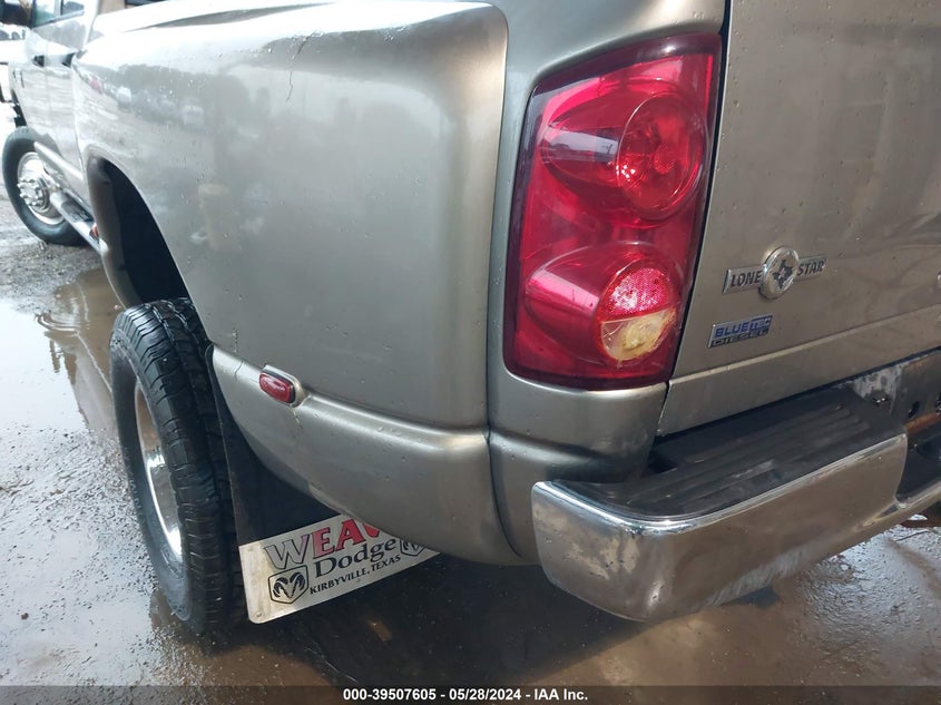 2008 Dodge Ram 3500 Slt VIN: 3D7MX48AX8G113405 Lot: 39507605