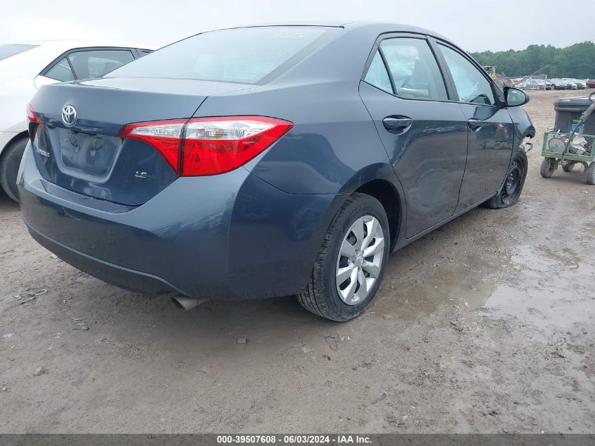 2016 TOYOTA COROLLA L/LE/LE PLS/PRM/S/S PLS - 5YFBURHE8GP541640