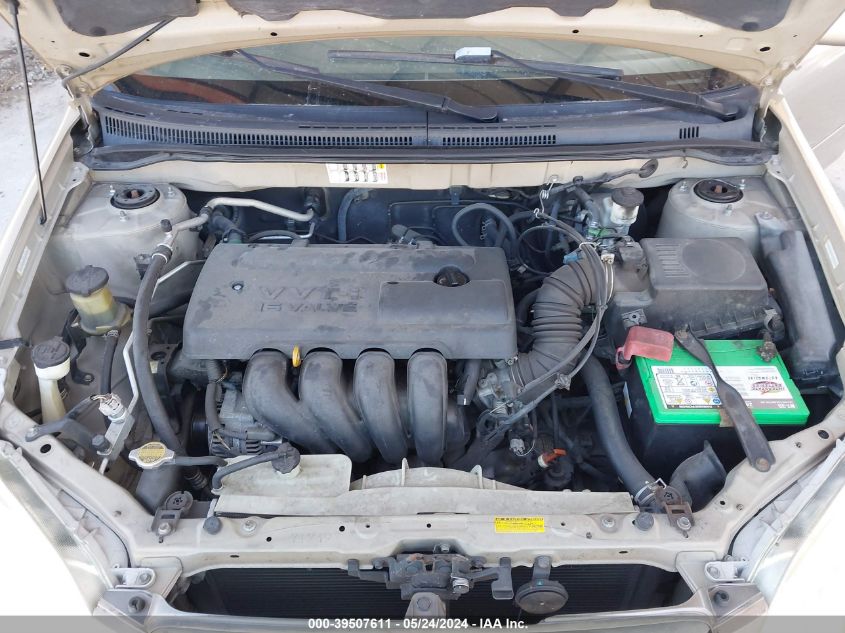 2004 Toyota Corolla Le VIN: 2T1BR32EX4C275623 Lot: 39507611