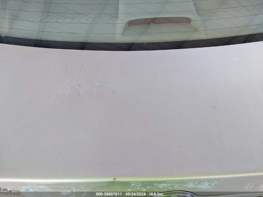 2004 Toyota Corolla Le VIN: 2T1BR32EX4C275623 Lot: 39507611