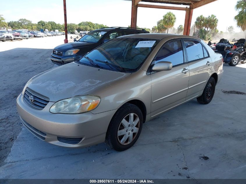 2004 Toyota Corolla Le VIN: 2T1BR32EX4C275623 Lot: 39507611