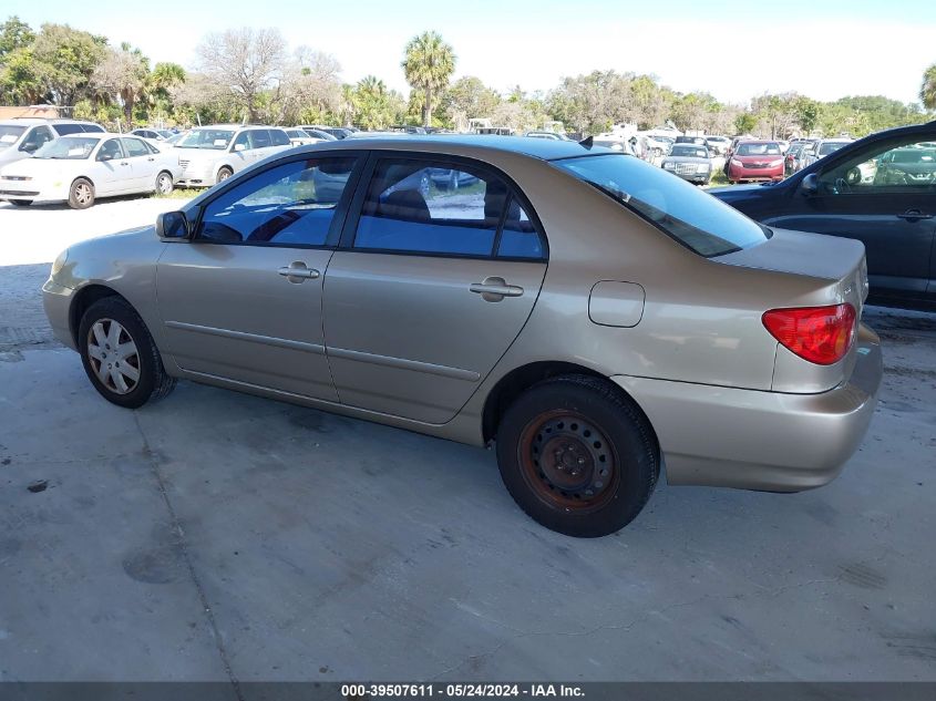 2004 Toyota Corolla Le VIN: 2T1BR32EX4C275623 Lot: 39507611