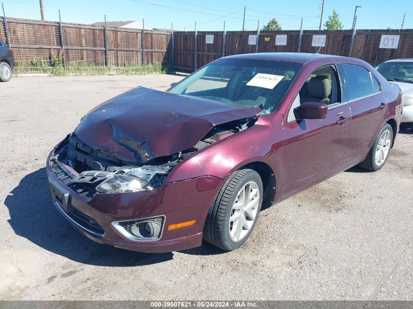 2012 Ford Fusion Sel VIN: 3FAHP0JA2CR433741 Lot: 39507621