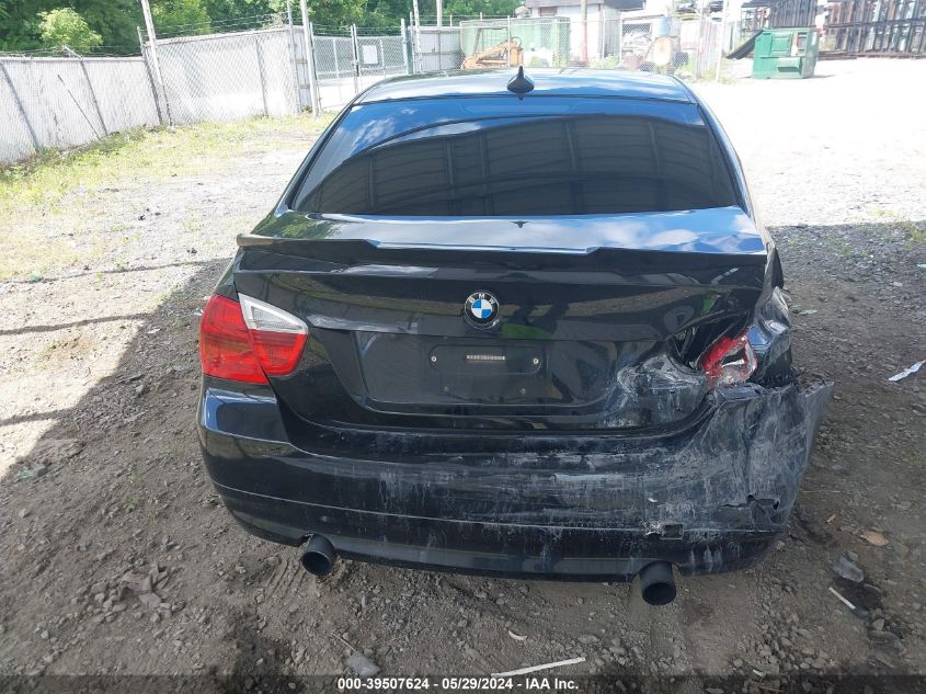 2008 BMW 335I VIN: WBAVB77508NM05992 Lot: 39507624