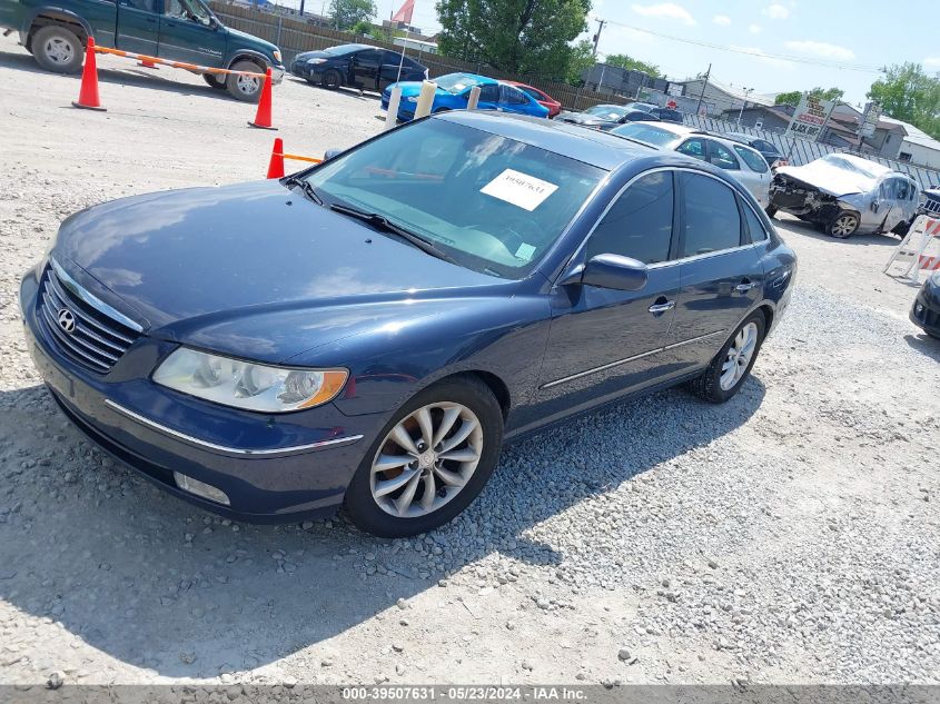 2007 Hyundai Azera Limited/Se VIN: KMHFC46F97A193088 Lot: 39507631