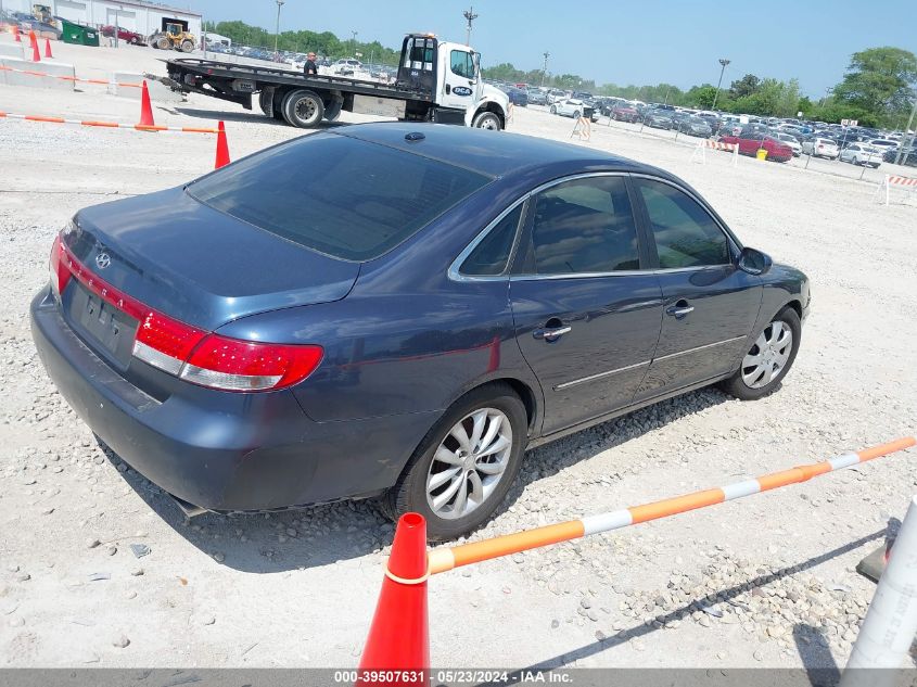 2007 Hyundai Azera Limited/Se VIN: KMHFC46F97A193088 Lot: 39507631