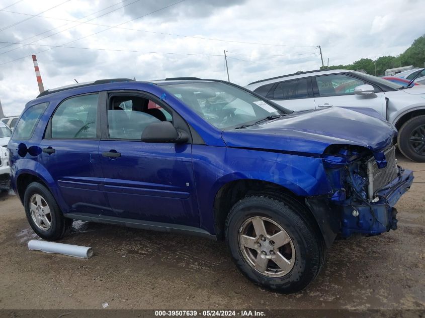 2007 Chevrolet Equinox Ls VIN: 2CNDL23F376024410 Lot: 39507639