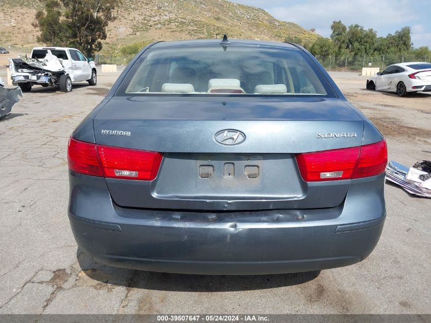 2009 Hyundai Sonata Gls VIN: 5NPET46C29H470617 Lot: 39507647