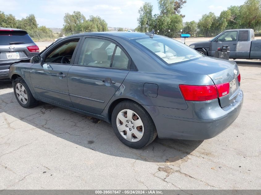 2009 Hyundai Sonata Gls VIN: 5NPET46C29H470617 Lot: 39507647