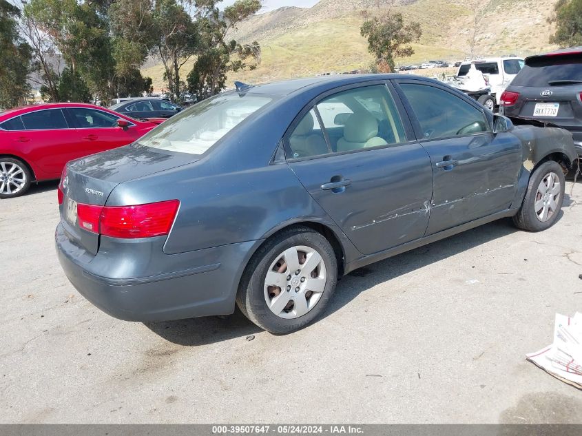 2009 Hyundai Sonata Gls VIN: 5NPET46C29H470617 Lot: 39507647