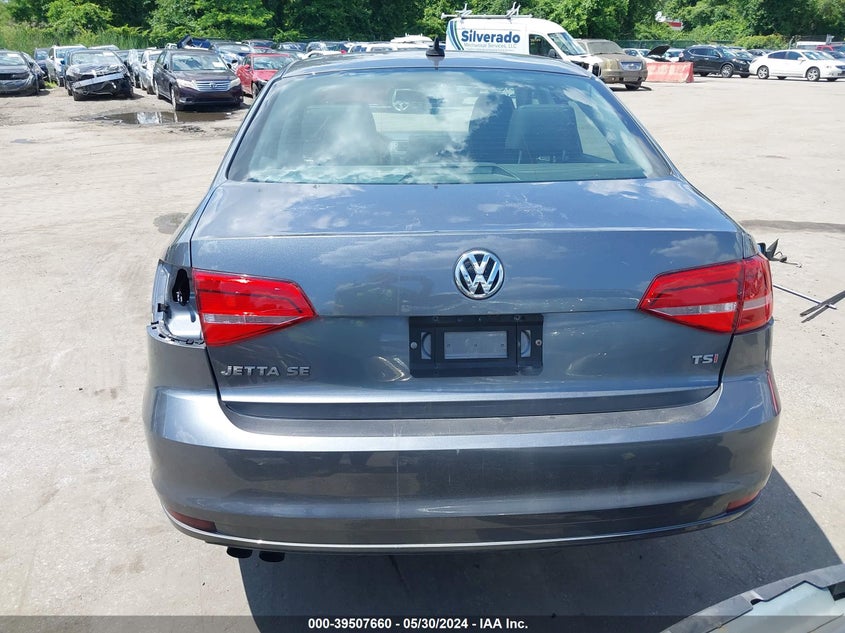 2015 Volkswagen Jetta 1.8T Se VIN: 3VWD17AJXFM300341 Lot: 39507660