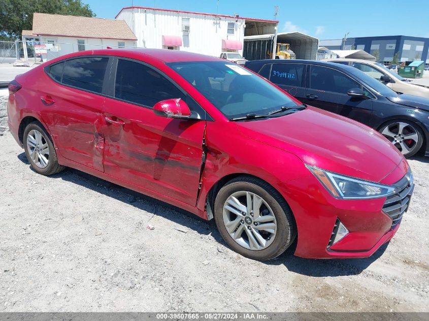 2020 Hyundai Elantra Sel VIN: 5NPD84LF3LH505944 Lot: 39507665