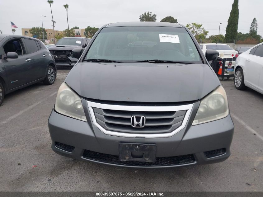 2008 Honda Odyssey Lx VIN: 5FNRL38218B039215 Lot: 39507675