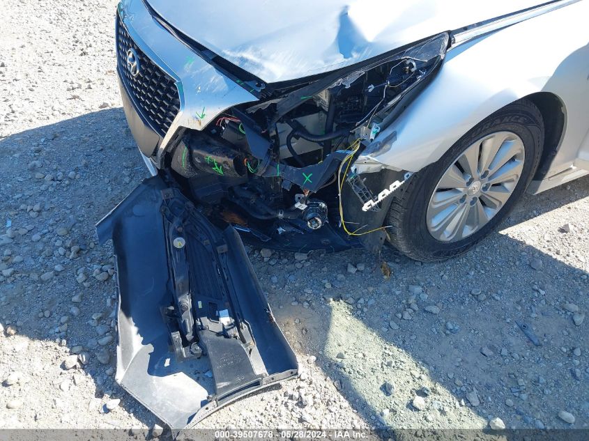 2016 Hyundai Sonata Hybrid Se VIN: KMHE24L14GA027553 Lot: 39507678