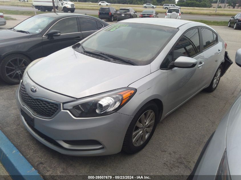 2016 Kia Forte Lx VIN: KNAFK4A65G5445987 Lot: 39507679