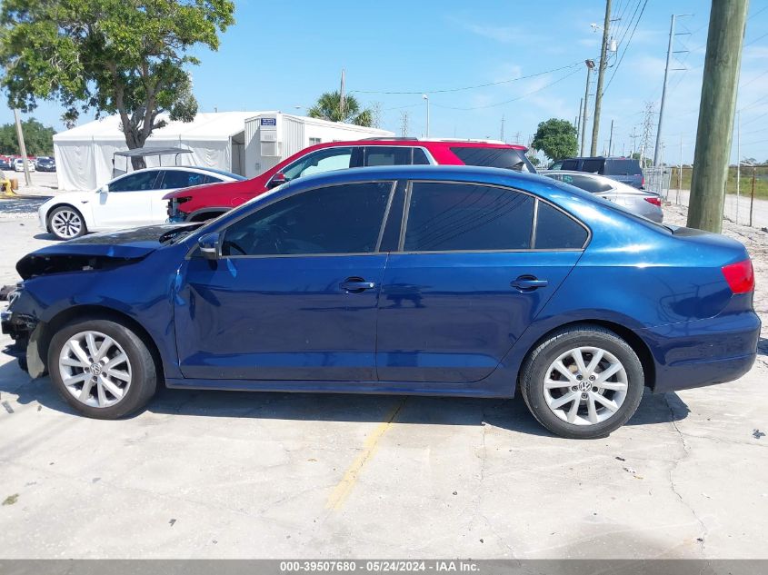 2011 Volkswagen Jetta 2.5L Se VIN: 3VWDX7AJ3BM322710 Lot: 39507680