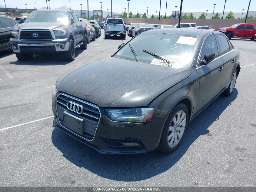 2013 Audi A4 2.0T Premium VIN: WAUAFAFL9DA171319 Lot: 39507682