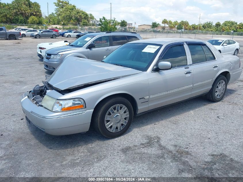 2005 Mercury Grand Marquis Gs VIN: 2MEFM74W55X652111 Lot: 39507684