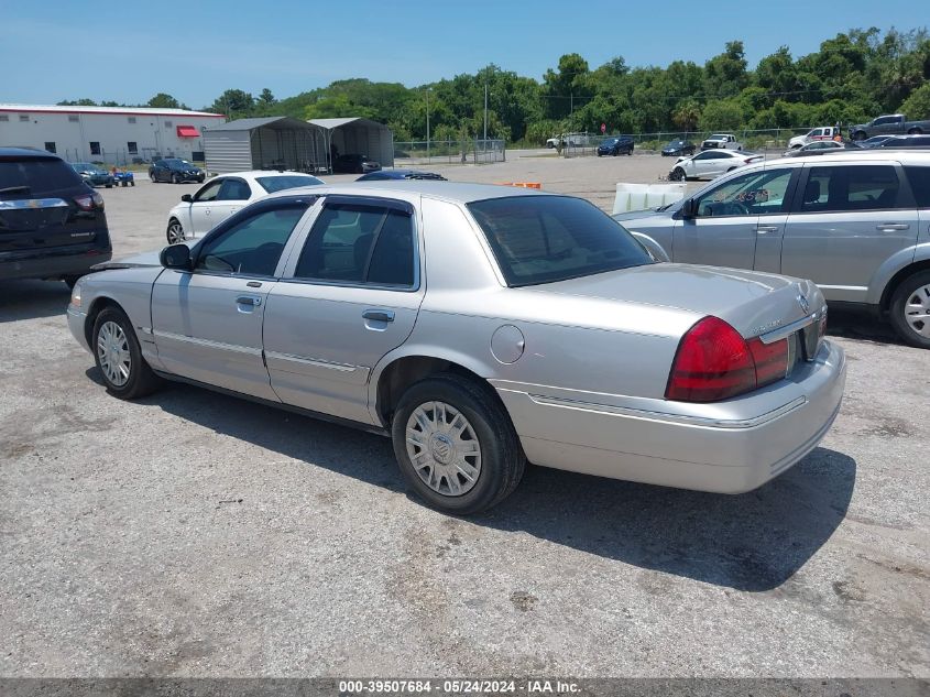 2005 Mercury Grand Marquis Gs VIN: 2MEFM74W55X652111 Lot: 39507684