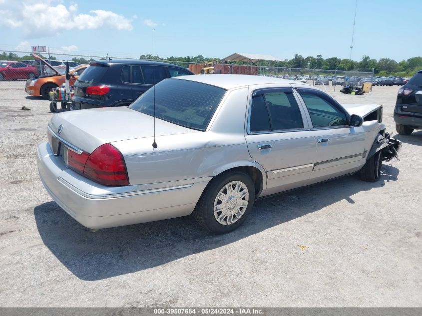 2005 Mercury Grand Marquis Gs VIN: 2MEFM74W55X652111 Lot: 39507684