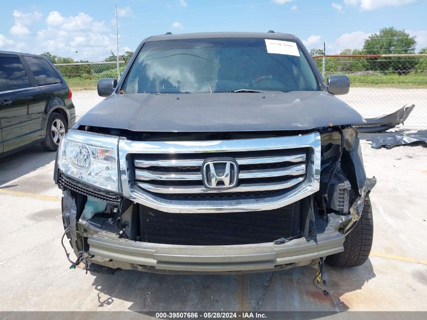 2013 Honda Pilot Touring VIN: 5FNYF3H98DB006805 Lot: 39507686