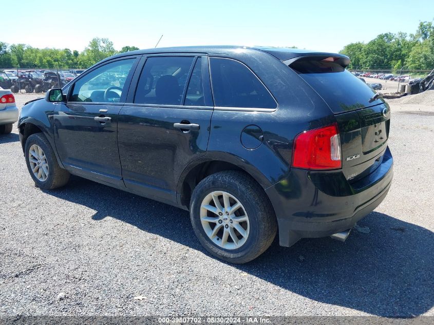 2013 Ford Edge Se VIN: 2FMDK3GCXDBC25393 Lot: 39507702