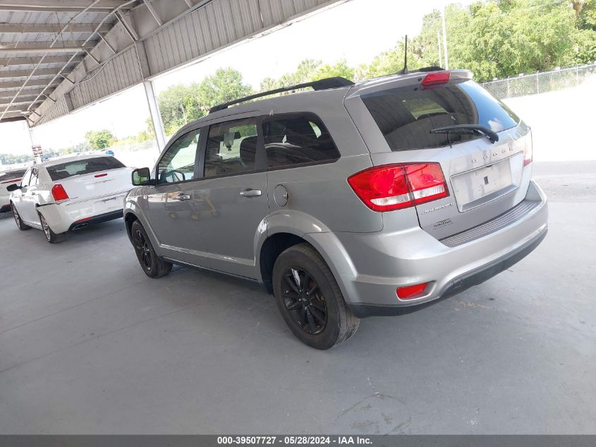 2019 Dodge Journey Se VIN: 3C4PDCBB1KT870736 Lot: 39507727