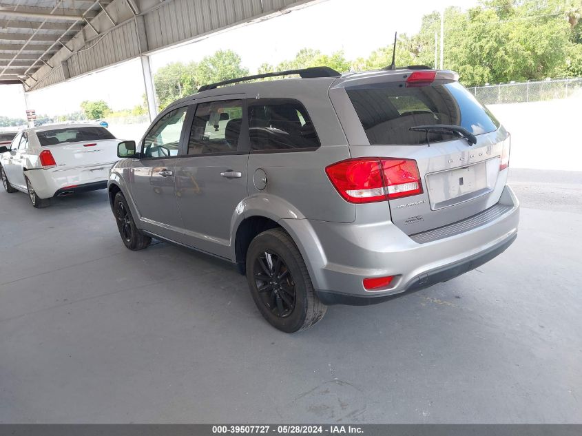 2019 Dodge Journey Se VIN: 3C4PDCBB1KT870736 Lot: 39507727