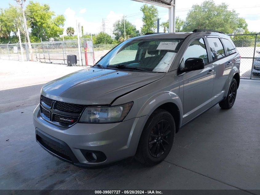 2019 Dodge Journey Se VIN: 3C4PDCBB1KT870736 Lot: 39507727