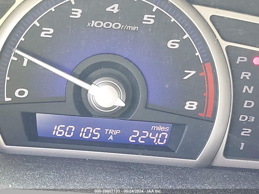 2008 Honda Civic Lx VIN: 2HGFA16568H322134 Lot: 39507731