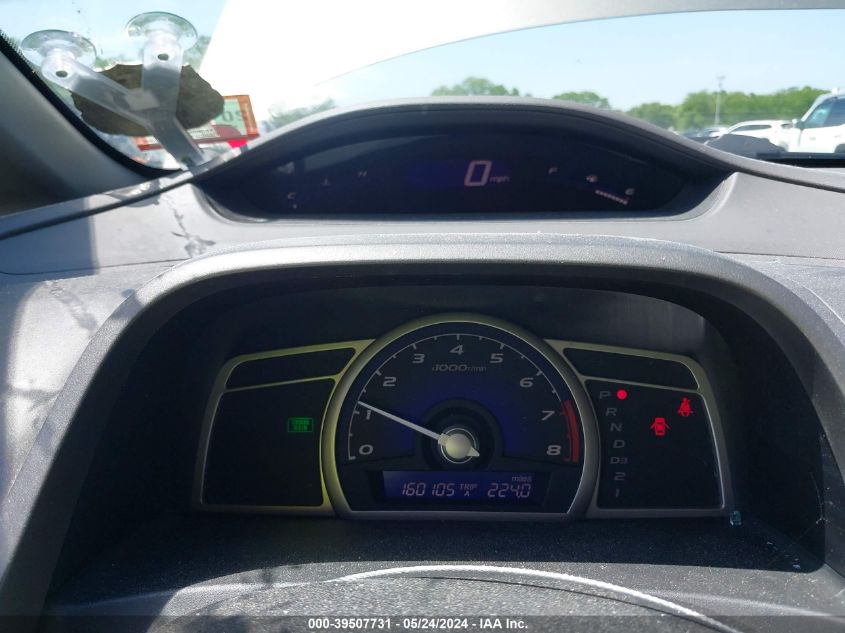 2008 Honda Civic Lx VIN: 2HGFA16568H322134 Lot: 39507731