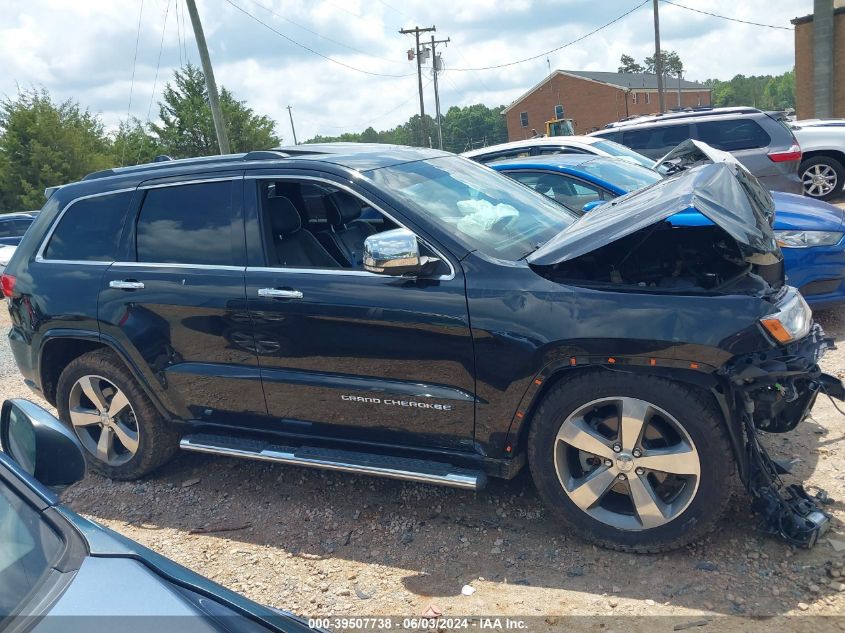 2014 Jeep Grand Cherokee Overland VIN: 1C4RJFCGXEC322117 Lot: 39507738