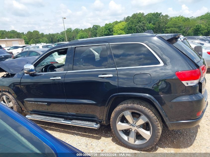 2014 Jeep Grand Cherokee Overland VIN: 1C4RJFCGXEC322117 Lot: 39507738