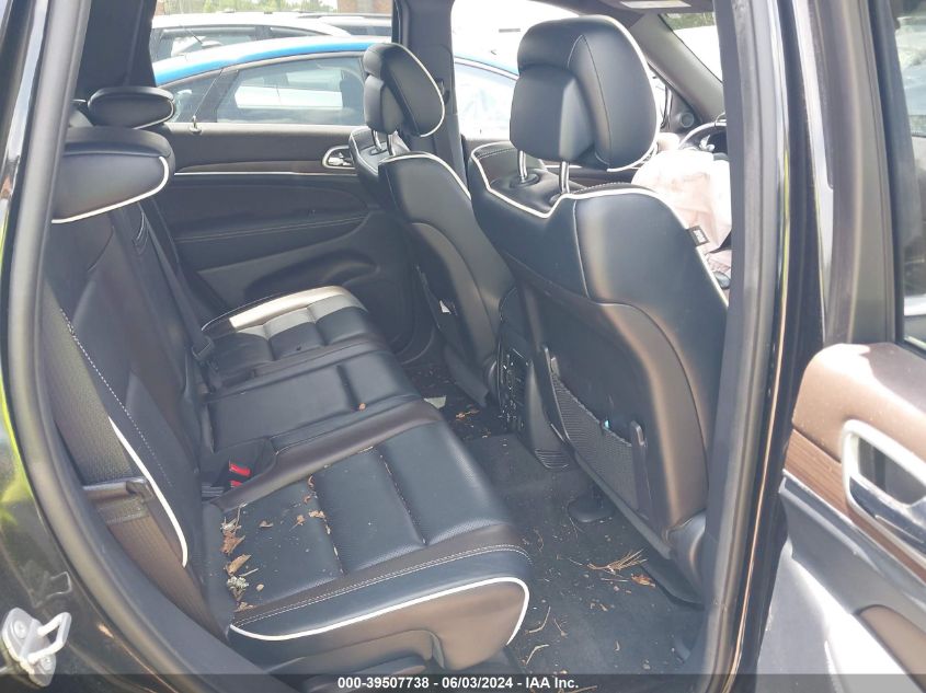 2014 Jeep Grand Cherokee Overland VIN: 1C4RJFCGXEC322117 Lot: 39507738