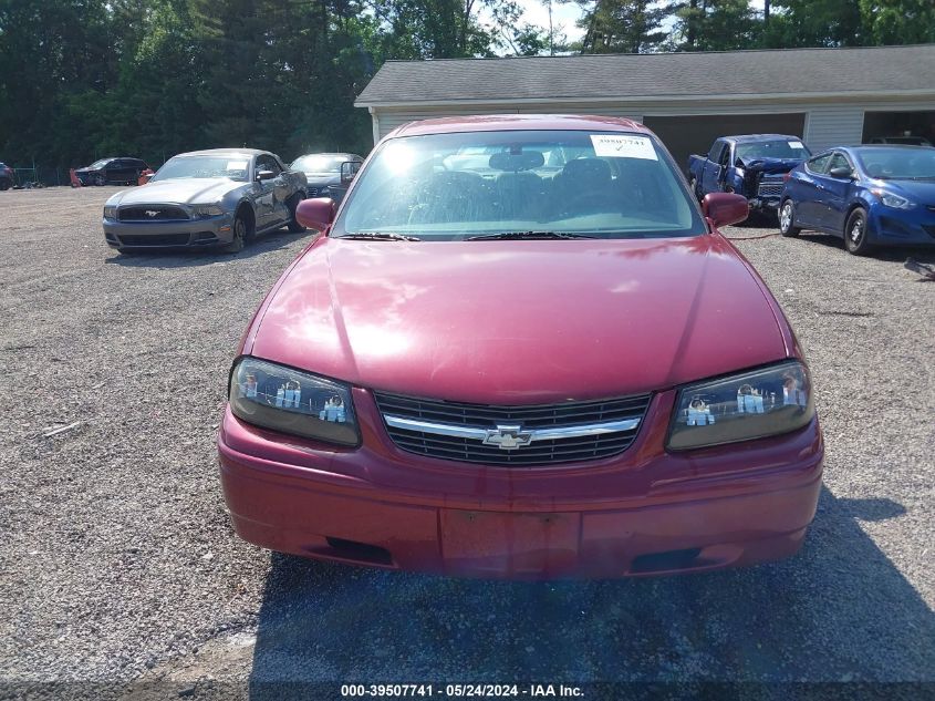 2005 Chevrolet Impala VIN: 2G1WF52E159393785 Lot: 39507741