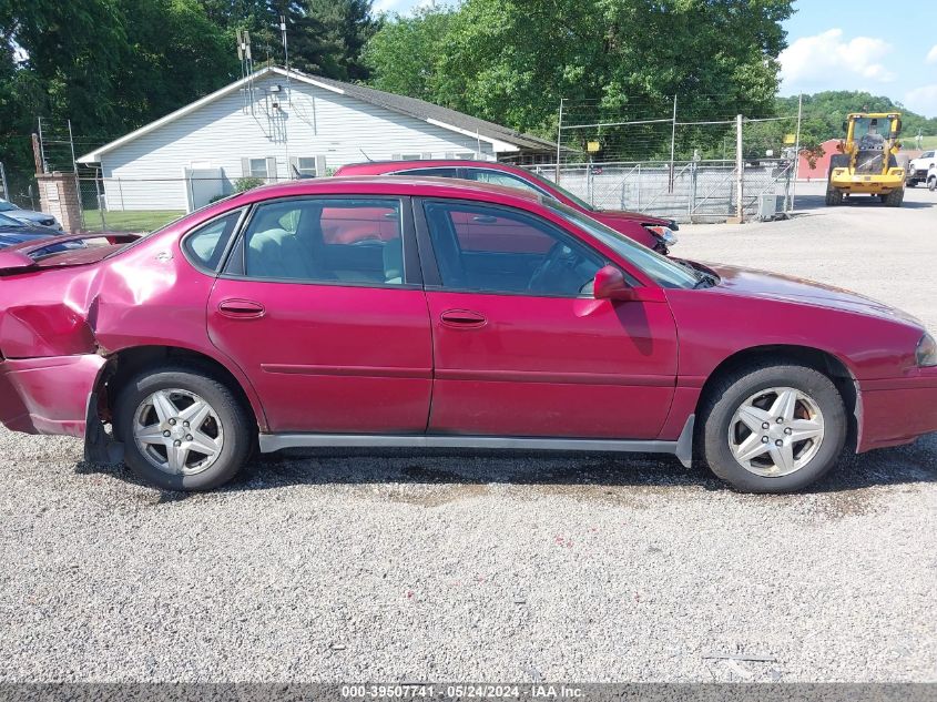 2005 Chevrolet Impala VIN: 2G1WF52E159393785 Lot: 39507741