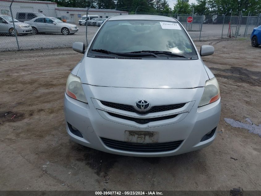 2008 Toyota Yaris VIN: JTDBT923681206392 Lot: 39507742