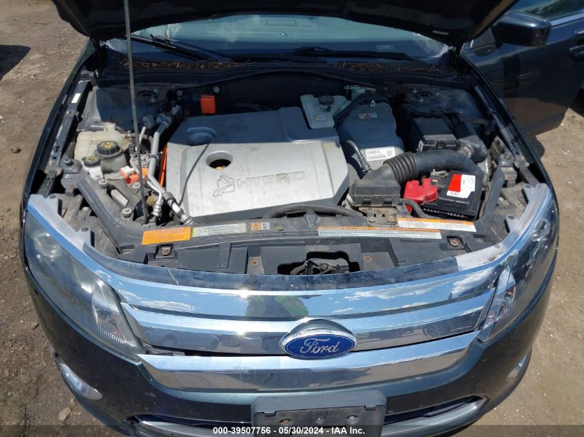 2010 Ford Fusion Hybrid VIN: 3FADP0L31AR359920 Lot: 39507756