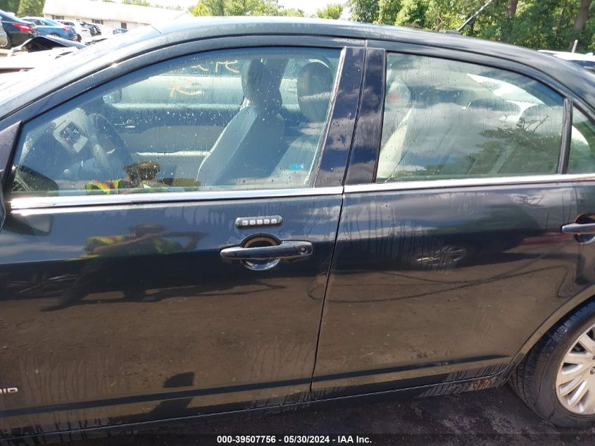 2010 Ford Fusion Hybrid VIN: 3FADP0L31AR359920 Lot: 39507756