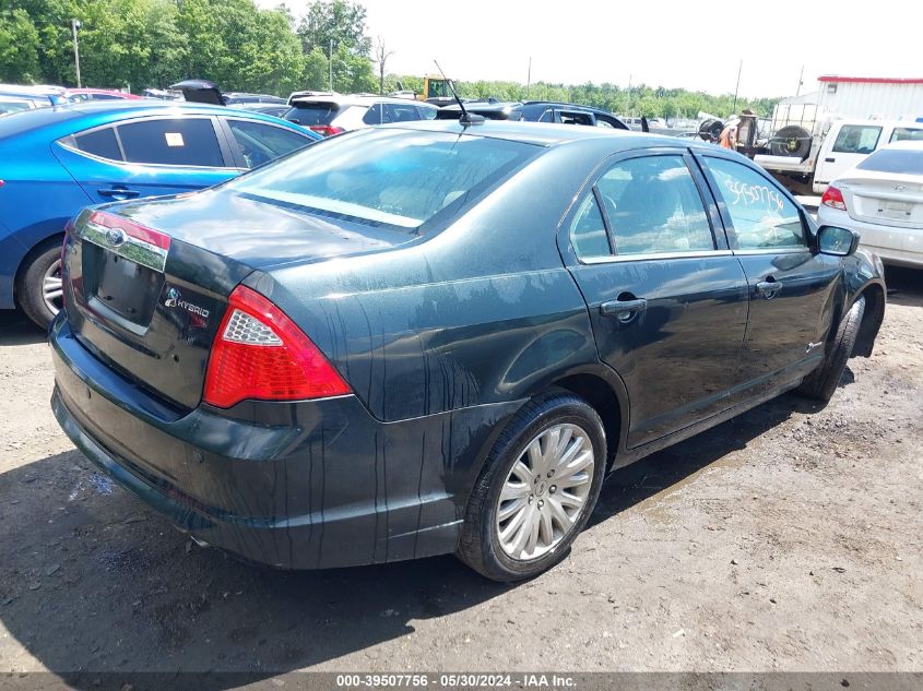 2010 Ford Fusion Hybrid VIN: 3FADP0L31AR359920 Lot: 39507756