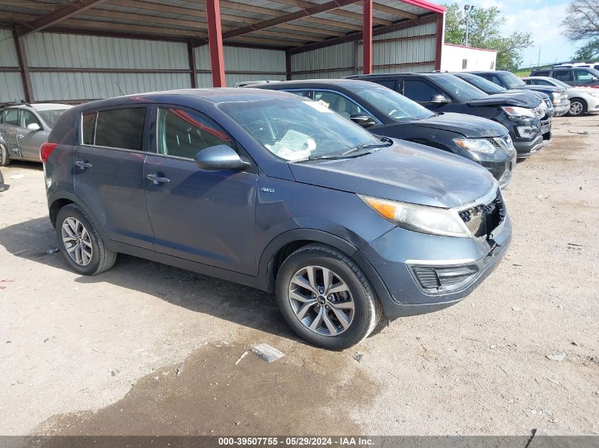 2016 Kia Sportage Lx VIN: KNDPBCAC8G7824901 Lot: 39507755